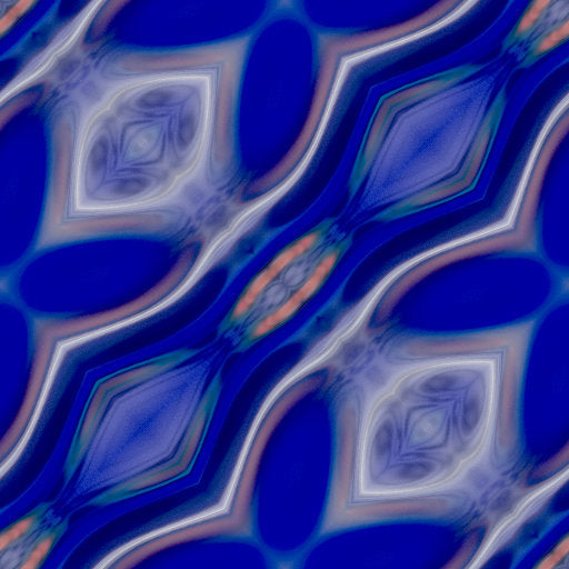 An abstract pattern of grey and black crystalline shapes arranged in a seamless Diamond symmetry tile.