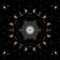 Seamless kaleidoscope wallpaper pattern — Astronomy by wallpaper⁶