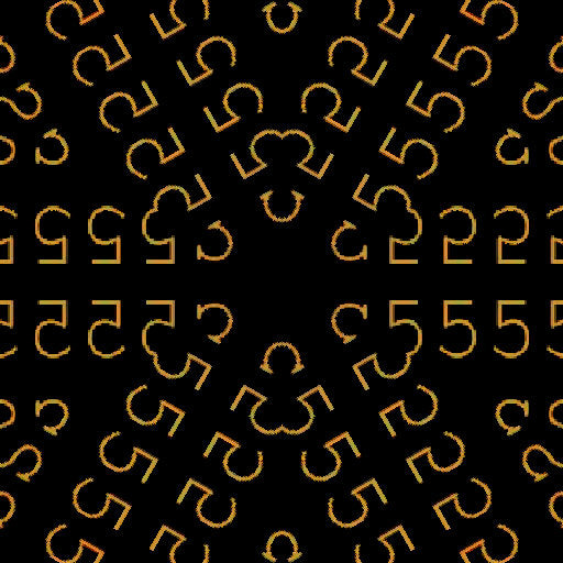 Seamless kaleidoscope wallpaper pattern — Arithmetic by wallpaper⁶
