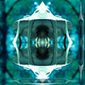 Seamless mirror wallpaper pattern — Biochemistry by wallpaper⁶