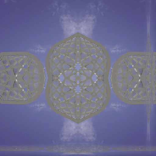 Seamless mirror wallpaper pattern — Origami by wallpaper⁶