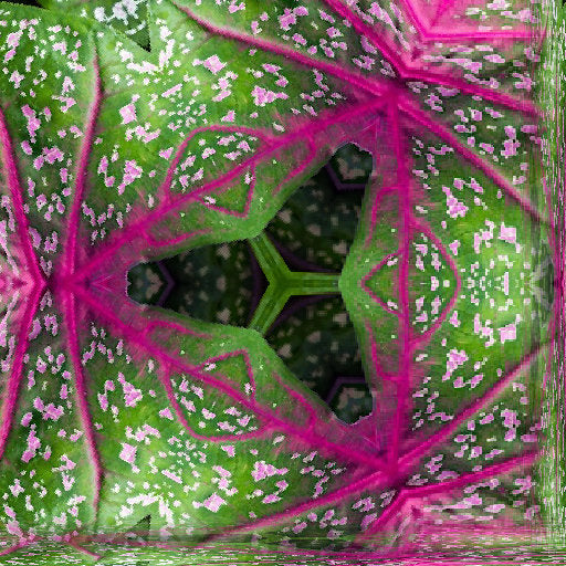 Botanics Hexagon wallpaper pattern