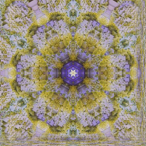 Biology Kaleidoscope wallpaper pattern