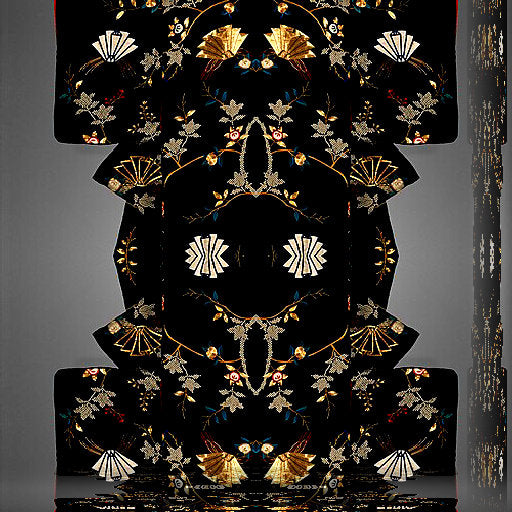 Seamless mirror wallpaper pattern — Origami by wallpaper⁶
