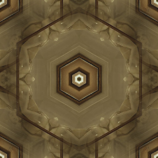 Seamless kaleidoscope wallpaper pattern — Stained Glass by wallpaper⁶