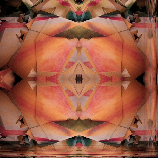 Seamless mirror wallpaper pattern — Origami by wallpaper⁶