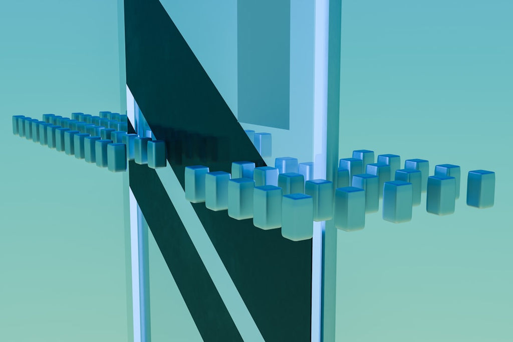 3D Hexagon wallpaper pattern — base photo: 3D Render