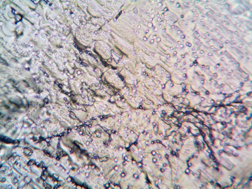 Seamless hex wallpaper pattern — Medicine by wallpaper⁶ — base photo: High-resolution abstract image showing crystals under a microscope with intricate details.