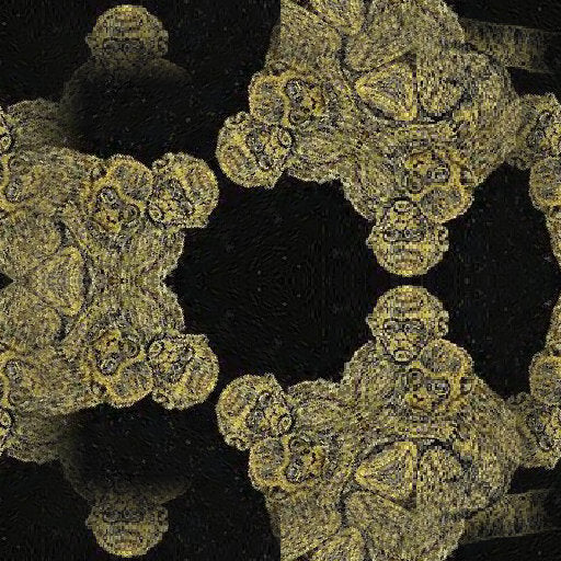 Entomology Hexagon wallpaper pattern