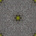 Botanics Kaleidoscope wallpaper pattern