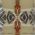 Seamless mirror wallpaper pattern — Glitch by wallpaper⁶