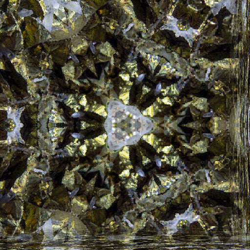 Mineralogy Hexagon wallpaper pattern