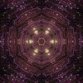 3D Kaleidoscope wallpaper pattern