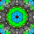 Seamless kaleidoscope wallpaper pattern — Biochemistry by wallpaper⁶
