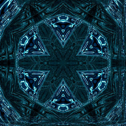 Seamless kaleidoscope wallpaper pattern — Stained Glass by wallpaper⁶