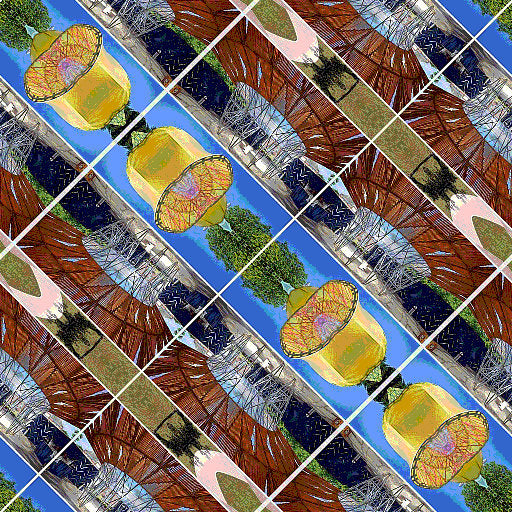 Seamless diamond wallpaper pattern — Origami by wallpaper⁶