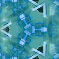 3D Hexagon wallpaper pattern