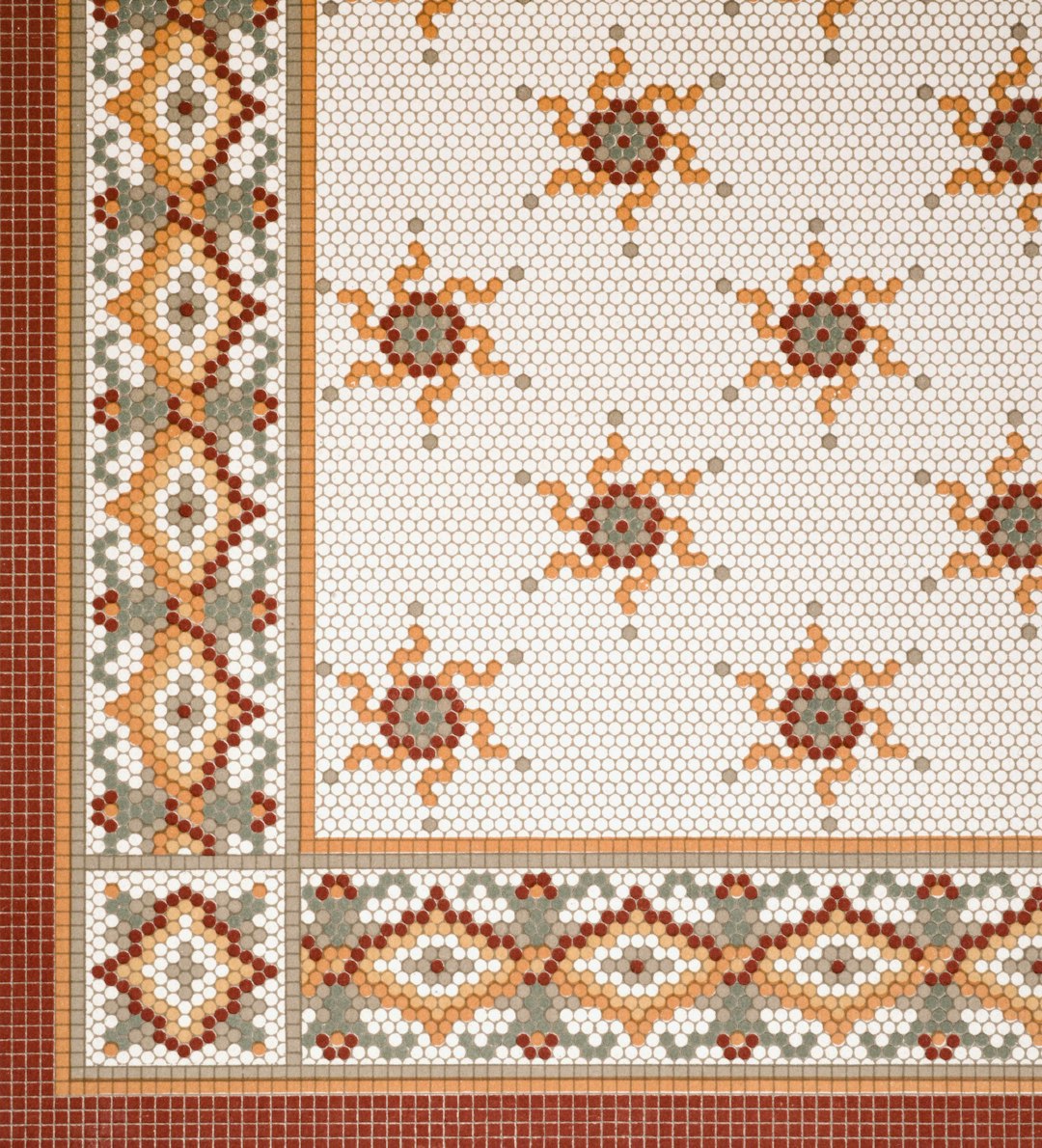 wallpaper⁶ — seamless diamond pattern from bauhaus — base photo: Base photograph selected from the Bauhaus collection for the search "Bauhaus".