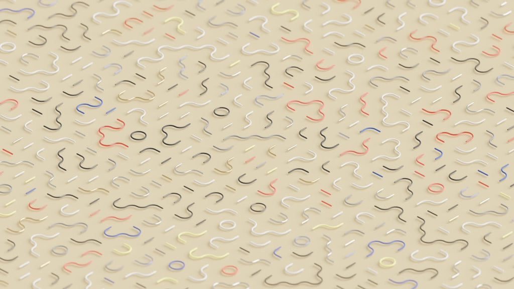 Molecular Physics Hexagon wallpaper pattern — base photo: A white background with a lot of small circles