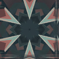 Seamless kaleidoscope wallpaper pattern — Origami by wallpaper⁶