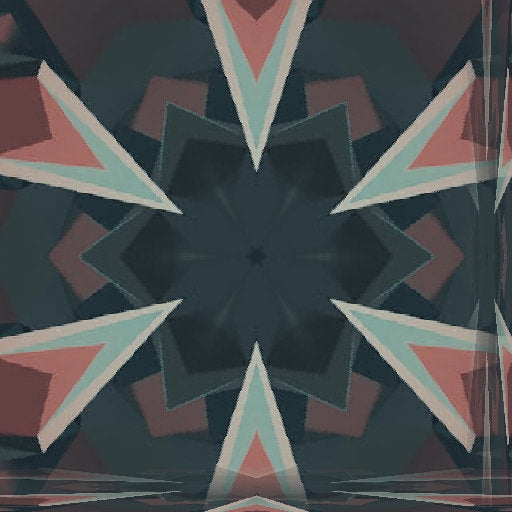 Seamless kaleidoscope wallpaper pattern — Origami by wallpaper⁶
