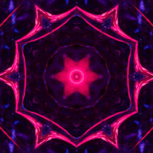 Op Art Kaleidoscope wallpaper pattern