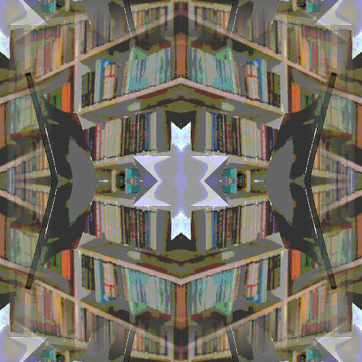 Seamless mirror wallpaper pattern — Origami by wallpaper⁶