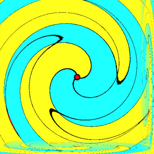 Projective Plane Pinwheel pattern, a geometric topological design featuring repeating elements arranged in a pinwheel formation on a white background.