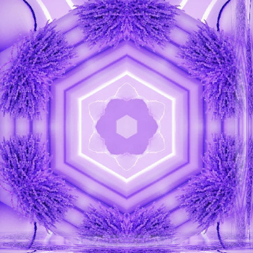3D Kaleidoscope wallpaper pattern