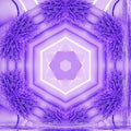 3D Kaleidoscope wallpaper pattern