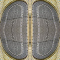 Seamless mirror wallpaper pattern — Geometry by wallpaper⁶