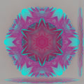 Seamless kaleidoscope wallpaper pattern — Origami by wallpaper⁶