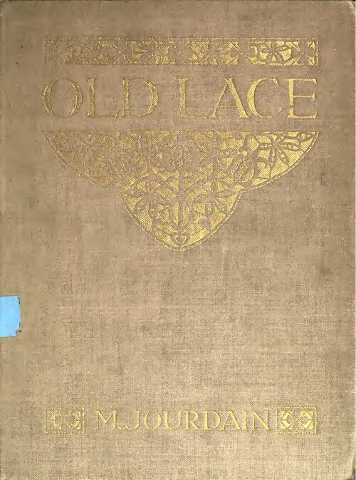Topology Hexagon wallpaper pattern — base photo: File:Old lace, a handbook for collectors; an account of the difference styles of lace, their history