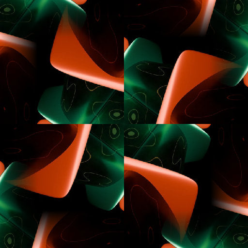 3D Rotation wallpaper pattern