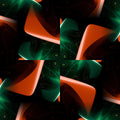 3D Rotation wallpaper pattern