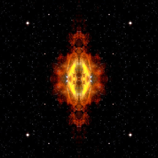 Seamless mirror wallpaper pattern — Astronomy by wallpaper⁶