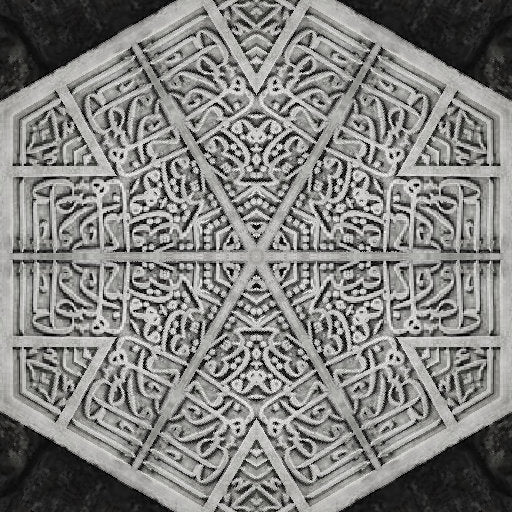 Seamless kaleidoscope wallpaper pattern — Calligraphy by wallpaper⁶