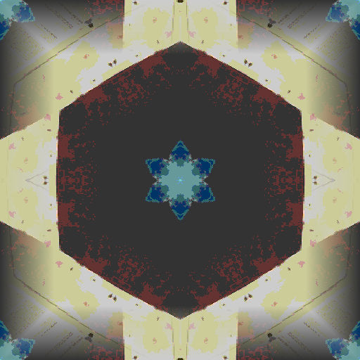 Seamless kaleidoscope wallpaper pattern — Origami by wallpaper⁶