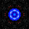 Seamless kaleidoscope wallpaper pattern — Astronomy by wallpaper⁶