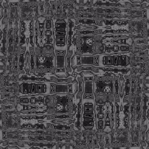 Abstract wallpaper pattern of interlocking gears in rotational symmetry, symbolizing encryption, in a dark metallic 3D render.