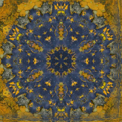 Seamless kaleidoscope wallpaper pattern — Calligraphy by wallpaper⁶