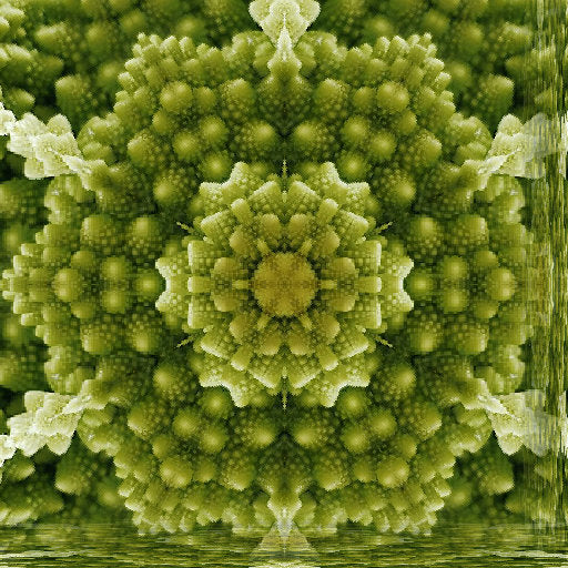 Fractals Kaleidoscope wallpaper pattern