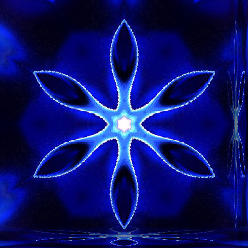 3D Kaleidoscope wallpaper pattern