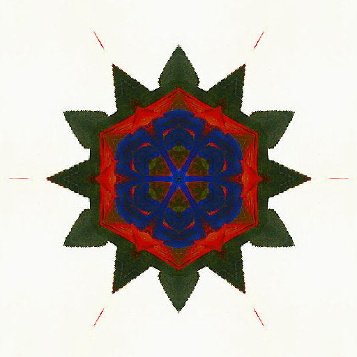 Abstract Kaleidoscope wallpaper pattern