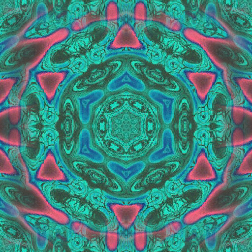 Seamless kaleidoscope wallpaper pattern — Glitch by wallpaper⁶