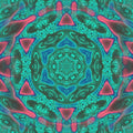 Seamless kaleidoscope wallpaper pattern — Glitch by wallpaper⁶