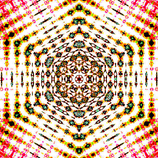 Seamless kaleidoscope wallpaper pattern — Geometry by wallpaper⁶