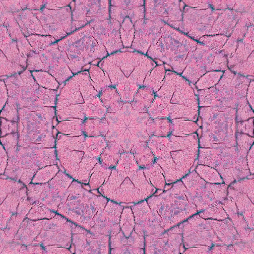 wallpaper⁶ — seamless kaleidoscope pattern from opart