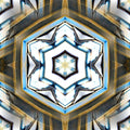 Seamless kaleidoscope wallpaper pattern — Stained Glass by wallpaper⁶