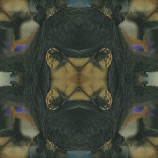 Seamless mirror wallpaper pattern — Origami by wallpaper⁶